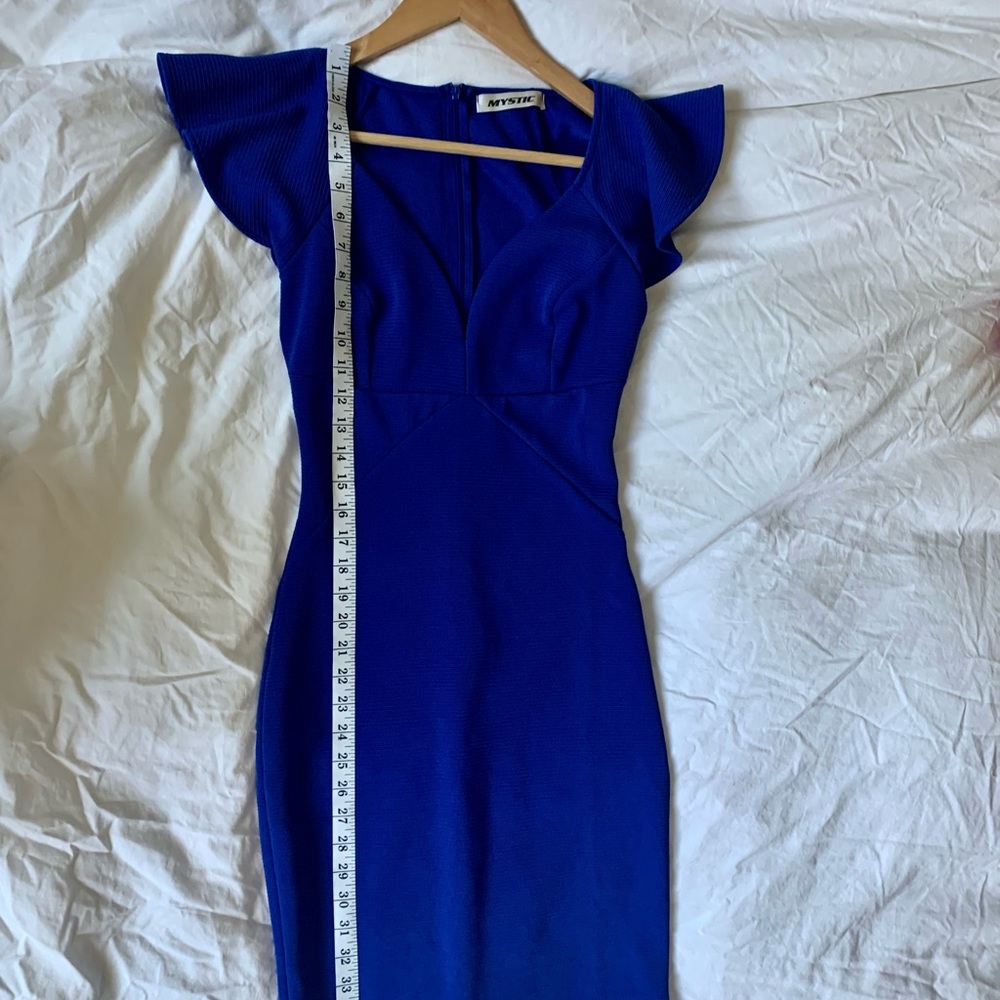 NWOT Modcloth Pinot Noir Dress in Cobalt Blue - Picture 14 of 16
